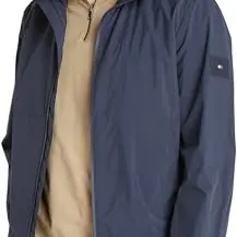 Tommy Hilfiger Herren Blouson Jacke, Blau (Desert Sky), Größe L