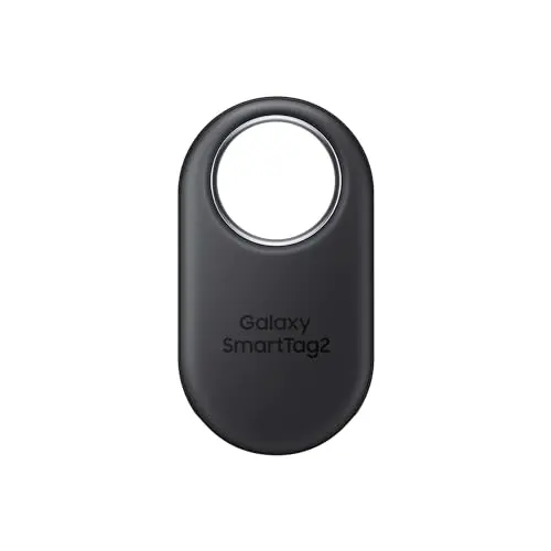Samsung Galaxy SmartTag2 Bluetooth-Tracker, wassergeschützt, Schwarz (1 Stück)