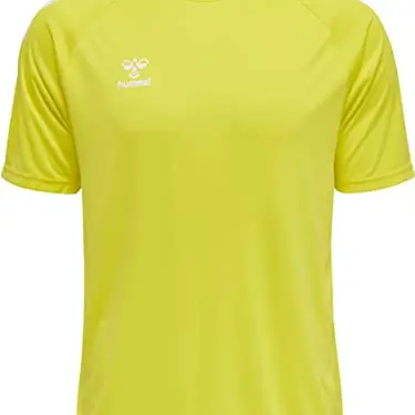hmlCORE XK CORE Poly T-Shirt S/S, Blazing Yellow, 2XL