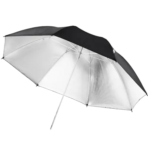 Walimex Pro Reflexschirm 109 cm schwarz/silber