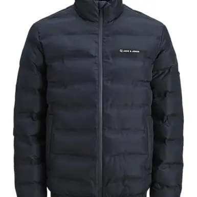 JACK & JONES Herren Pufferjacke Jjalpes Heat, Navy Blazer, Größe XL