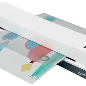 Leitz iLAM Home A3 Laminiergerät mit Starterkit, Ideal für Zuhause und Home Office, Weiß