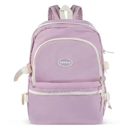 FGen Rucksack für Kinder, Schulrucksack & Sport Backpack (Lila)