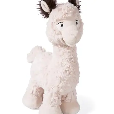 NICI Kuscheltier Alpaka Elli 25cm beige - Stofftier aus weichem Plüsch, niedliches Plüschtier zum Kuscheln und Spielen, für Kinder & Erwachsene - tolle Geschenkidee - 61505