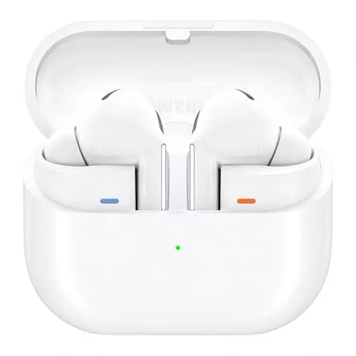 Samsung Galaxy Buds3 Pro Kabellose In-Ear-Kopfhörer mit Hi-Fi-Sound und Active Noise Cancelling, Weiß