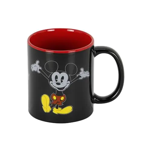 Disney Becher Face, Schwarz, Unisex
