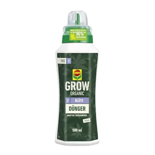 COMPO GROW ORGANIC Blütendünger für Indoor & Outdoor, 500ml