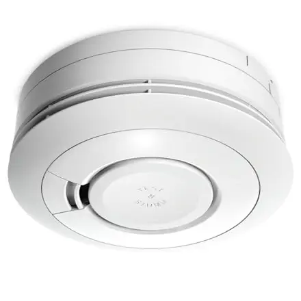 Ei Electronics Ei650 Rauchwarnmelder, batteriebetrieben, 10 Jahre Laufzeit, Testsieger Stiftung Warentest, weiß