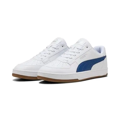 Puma Unisex Caven 2.0 Sneaker in Weiß und Blau, Größe 46