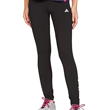 adidas Damen High-Waisted Leggings, Schwarz, Größe XS