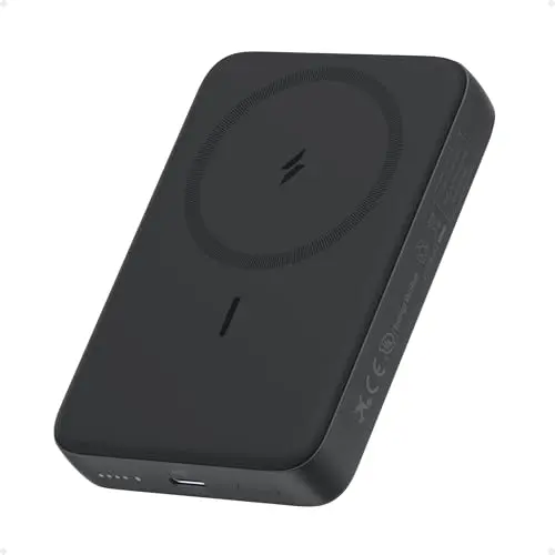 Anker Powerbank 10.000mAh, kompaktes 30W Schnellladegerät, kabellos und portabel, ideal für iPhone 16/15/14, AirPods und mehr