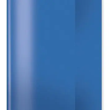 HERMA 7483 Heftumschlag A5 Transparent Blau aus strapazierfähiger Polypropylen-Folie