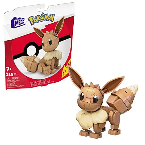 MEGA HDL84 - Pokémon Evoli Baukasten für Kinder ab 7 Jahren