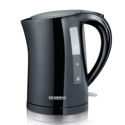 SEVERIN Wasserkocher 1,5 l schwarz