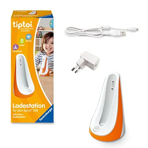 Ravensburger tiptoi Ladestation - Ladestation für den tiptoi Stift der 4. Generation