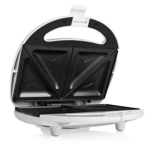 Tristar Sandwich-Maker, 750 Watt, für 2 Sandwichtoasts, weiß