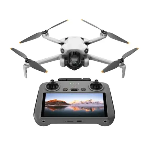 DJI Mini 4 Pro - Faltbare Mini-Drohne mit 4K-Kamera, unter 249 g, 34 Min Flugzeit, 20 km Video-Übertragung