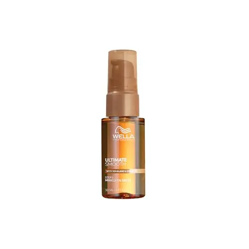 Wella Professionals Ultimate Smooth Haaröl mit Squalan & Omega 9 – Für trockenes, stumpfes und krauses Haar (30 ml)