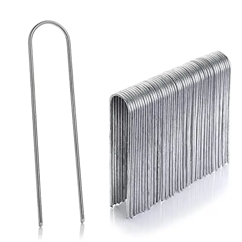 GardenMate 50 Erdanker verzinkt, 150mm lang, zur Befestigung von Unkrautvlies und Kunstrasen