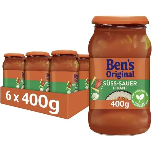 Ben's Original Süß-Sauer Pikant Sauce, 6 x 400 g