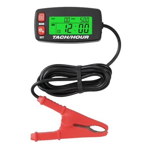 Taikemeti Drehzahlmesser für Rasenmäher, Traktor, Generator, Kompressor