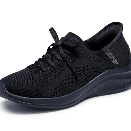 Skechers Damen Ultra Flex 3.0 Slip-In Turnschuhe, schwarz, Größe 37.5 EU