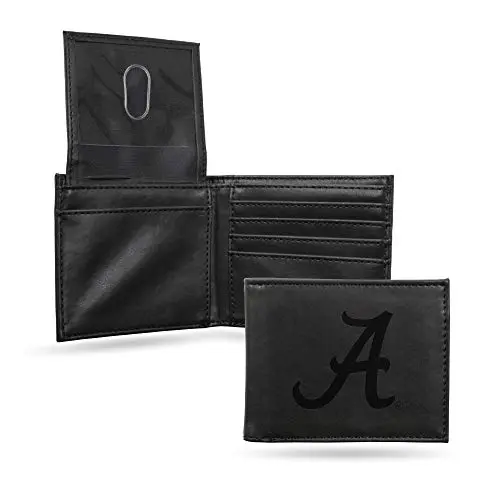 Rico Industries NCAA Alabama Crimson Tide Geldbörse, Schwarz