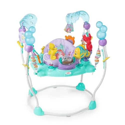 Disney Arielle Die kleine Meerjungfrau Baby Aktivitätsspielzeug mit Lichtern & Musik, 6-12 Monate