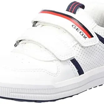 Geox Junior Jungen Sneakers Weiß/Navy 36 EU