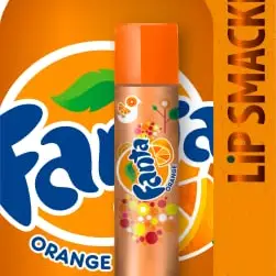 Lip Smacker Coca-Cola Collection Lippenbalsam Fanta Orange - Süßes Geschenk für Kinder
