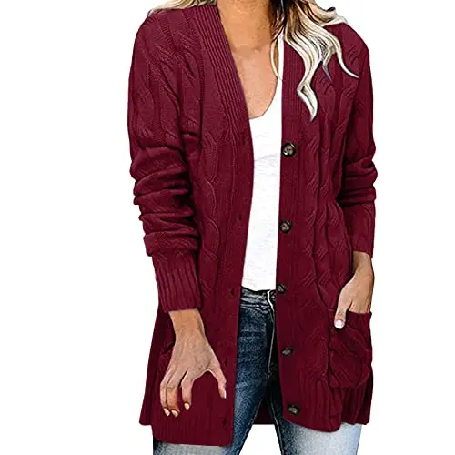 Damen Strickjacke für Herbst und Übergang