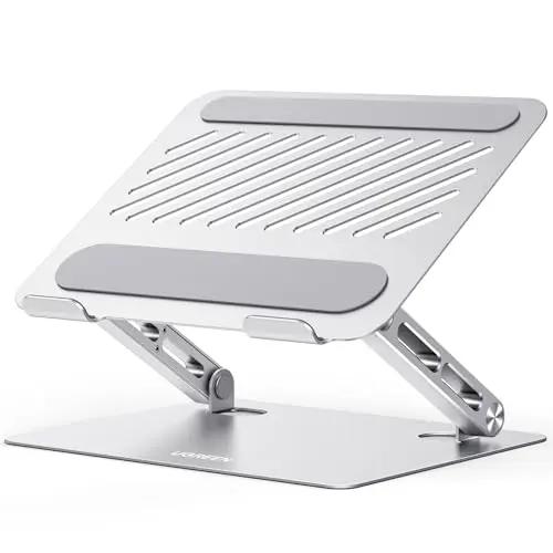 UGREEN Höhenverstellbarer Faltbarer Laptop Ständer – Ergonomischer, belüfteter Notebook Stand für Laptops 10-17,3"