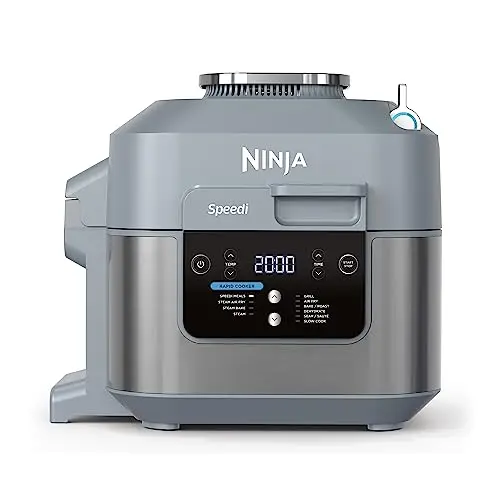 Ninja Speedi Multikocher 5,7L - Vielseitiger 10-in-1 Multicooker in Meersalzgrau