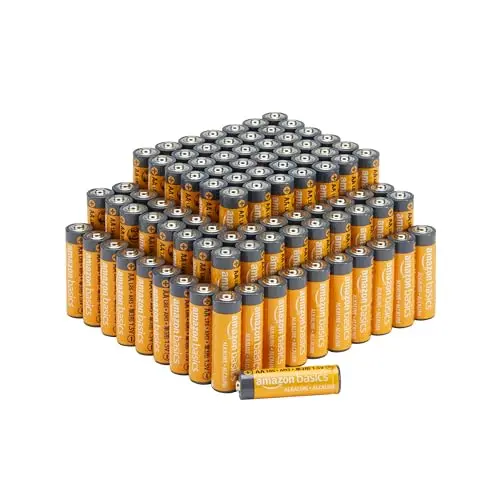 Amazon Basics AA Hochleistungsbatterien, 1,5 V, 100 Stück, 10 Jahre lagerfähig