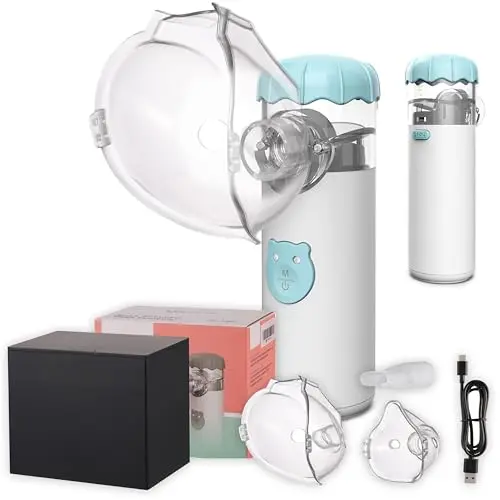 JMFBeauty Inhalationsgerät - Tragbarer, wiederaufladbarer Inhalator Typ-C für Heim und Reise