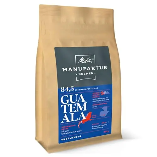 Melitta Guatemala Honey, Spezialitäten-Kaffee, 250g, ganze Bohnen, sanfte Röstung