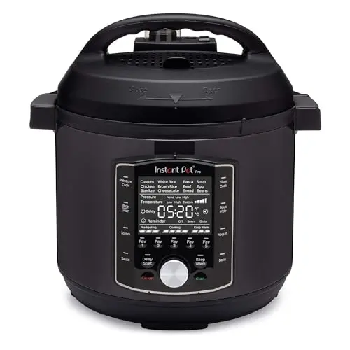Instant Pot Pro 10-in-1 Multikocher, 1200 W, 5,7 L – Schwarz