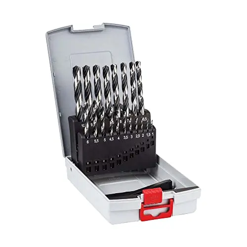 Bosch Professional Spiralbohrer-Set 19-teilig für Metall, mit ProBox
