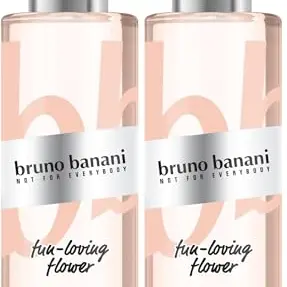 Bruno Banani Woman Body Splash 250ml – Fruchtiger, floraler Duft für Sie (2er Pack)