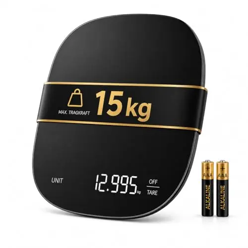 ADE Digitale Küchenwaage, 15 kg
