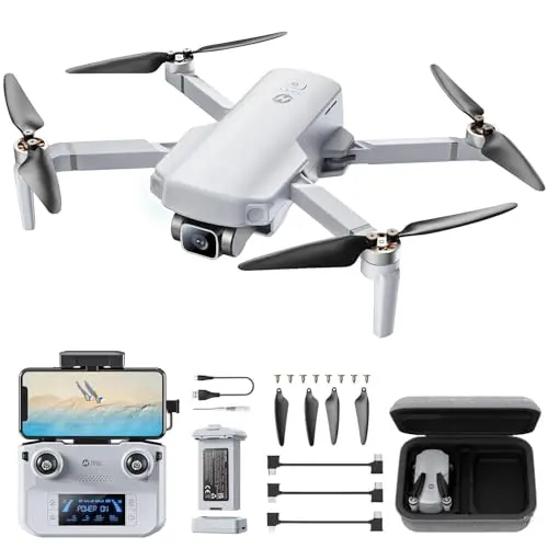 Holy Stone HS360E GPS Drohne mit 4K Kamera, 6KM FPV, 30 Min Flugzeit, unter 249g, für Anfänger