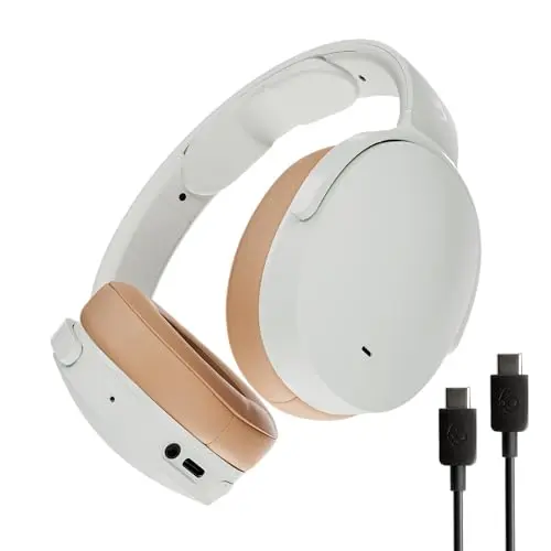 Skullcandy Hesh ANC Wireless Over-Ear Kopfhörer, Noise Cancelling, 22 Std. Akku, Mikro, kompatibel mit iPhone, Android, Blau