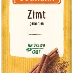 Ostmann Zimt gemahlen – Für Süßspeisen, Gebäck und eingelegtes Gemüse, 20 g Beutel