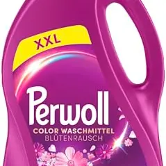 Perwoll Blütenrausch Waschmittel für bunte Textilien, 80 Waschgänge – sanfte Reinigung & Farbauffrischung