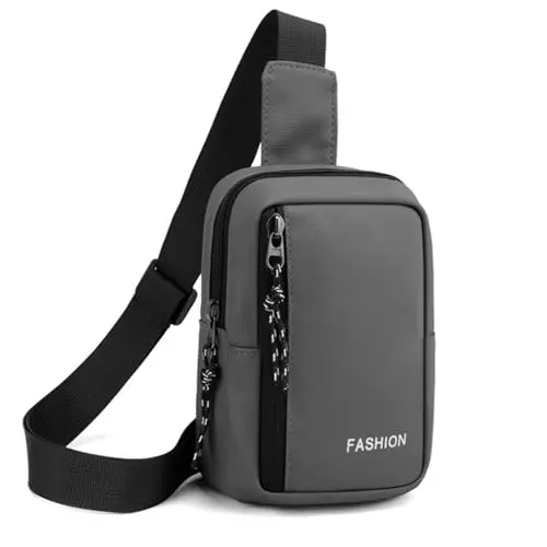 Vohoney Schultertasche Brusttasche für Herren - Wasserfeste Crossbody Bag für Outdoor & Reisen