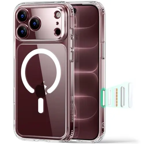 ESR Classic Hybrid für iPhone 18 Pro/17 Pro Hülle, transparent