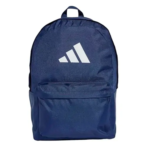 adidas Unisex Classic Rucksack, Dark Blue/White
