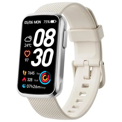 TIMU Smartwatch Herren, 1.45" HD Sportuhr mit Anruf-Funktion, 114+ Sportmodi, IP68 wasserdicht für Android/iOS