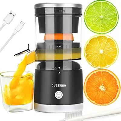Elektrische Zitronenpresse und Saftpresse - Tragbarer USB Juicer für Zitrusfrüchte