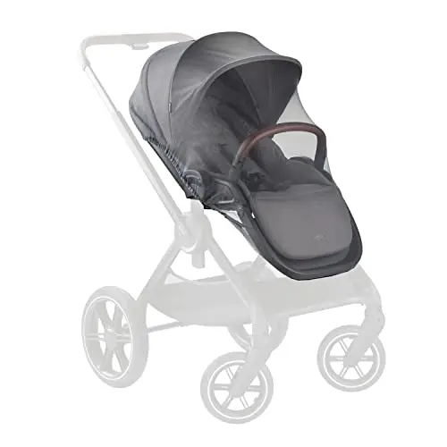 Hauck Universal Baby Moskitonetz für Kinderwagen, Buggys & Reisebetten, Grau - Reißfestes, Waschbares Reise Zubehör